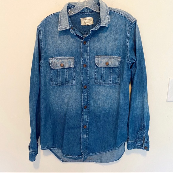 current elliott denim shirt